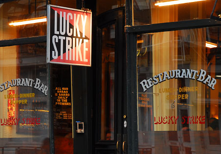 Lucky Strike on Grand Street