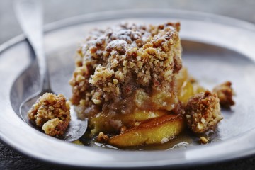 Whiskey Apple Crumble Pie Recipe